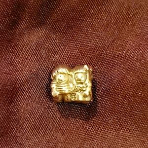🧒🏾👧🏾Authentic CHAMILIA Brother & Sister Charm Bead fits Pandora Bracelets